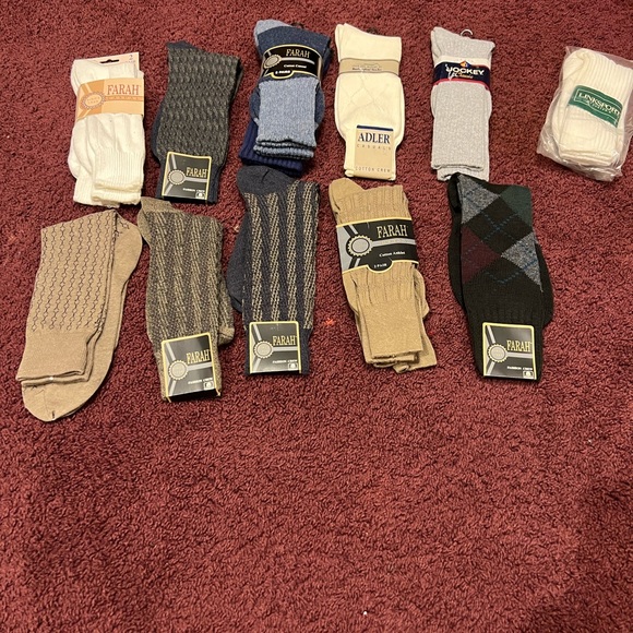 Farah Other - Mens Farrah (and a few others) dress socks 14 pair for 14.00 !! Great deal !